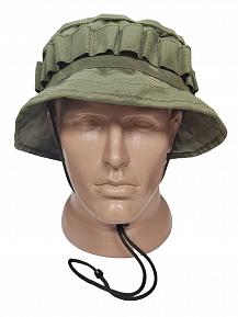 Панама тактическая Bastion Разведчик Цвет Олива размер 56-58 фото, описание