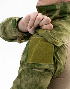 Боевая рубаха и брюки с тактическими наколенниками МОХ размер XXL фото, описание