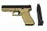 Страйкбольный пистолет WE GLOCK-18 gen4, авт, металл слайд GP617B TAN фото, описание