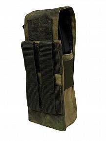 Подсумок Bastion на 2 магазина с клапаном Цвет МОХ A-Tacs FG фото, описание