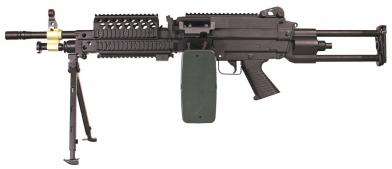 Пулемет страйкбольный A&K FN MINIMI MK46 фото, описание