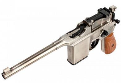 Страйкбольный пистолет WE Mauser 712 Silver WE-712-SV фото, описание