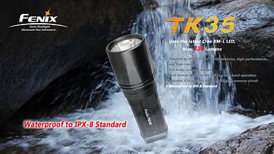 Фонарь Fenix TK35 CREE XM-L 820люм фото, описание