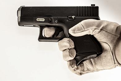 Страйкбольный пистолет WE GLOCK-27 gen4, металл слайд, GP623B фото, описание