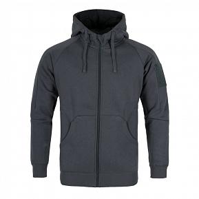Толстовка Helikon-Tex Urban Tactical Hoodie Lite FullZip Grey XL фото, описание