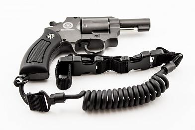 Тренчик для пистолета с пластиковой пряжкой черный фото, описание