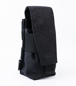 Подсумок Bastion на 2 магазина с клапаном Black фото, описание