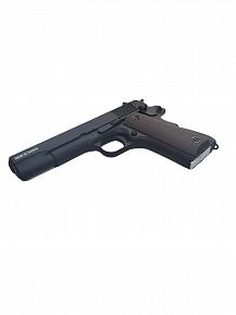 Страйкбольный пистолет KJW COLT M1911A1 GBB Green Gas Black 1911.GAS фото, описание