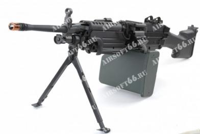Пулемет страйкбольный A&K FN M249 MK2 фото, описание