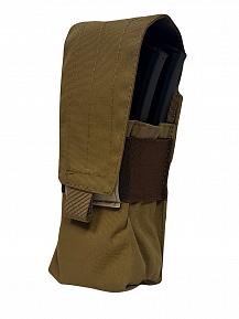 Подсумок Bastion на 2 магазина с клапаном Цвет ТАН фото, описание