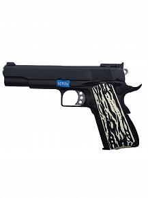 Страйкбольный пистолет WE COLT M1911А1 белые накладки WE-E001C фото, описание