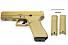 Страйкбольный пистолет WE GLOCK-17 Gen.5 Tan WE-G001VB-TAN фото, описание