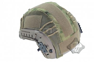 Чехол на шлем FMA Ops Core Maritime Helmet Cover МОХ фото, описание