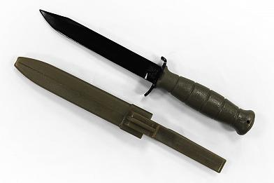 Нож тренировочный GLOCK 78 Tan с пластиковыми ножнами фото, описание
