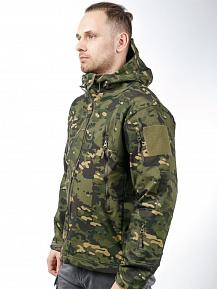 Куртка мембранная Sharkskin Soft Shel цвет MC Tropic M фото, описание