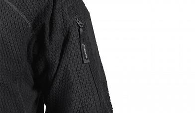Куртка флисовая Helikon-Tex Alpha Tactical Grid Fleece Jacket Black S фото, описание