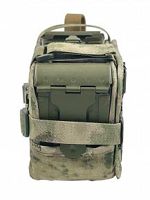 Подсумок под короб ПКМ отрывной Правый Bastion PRO Цвет МОХ A-Tacs FG  фото, описание