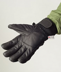 Перчатки тактические зимние с утеплителем Black XL фото, описание