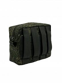 Подсумок Bastion PRO горизонтальный малый Цвет ЕМР Русская цифра фото, описание