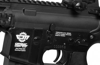Автомат G&G CM16 Raider 130-140 m/s EGC-16P-RDS-BNB-NCM фото, описание