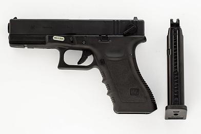 Страйкбольный пистолет WE GLOCK-18 gen3, авт, металл слайд GP617A фото, описание