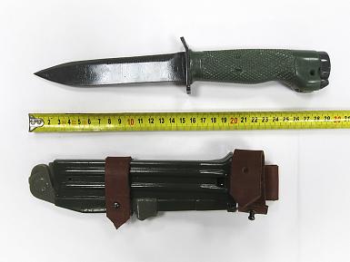 Нож тренировочный НРС-2 с пластиковыми ножнами фото, описание