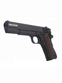 Страйкбольный пистолет KJW COLT M1911A1 GBB Green Gas Black 1911.GAS фото, описание