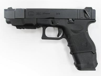 Страйкбольный пистолет WE GLOCK-26C Advance-BK фото, описание