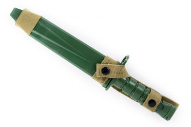 Нож тренировочный M10 для M16 Green фото, описание