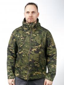 Куртка мембранная Sharkskin Soft Shel цвет MC Tropic M фото, описание