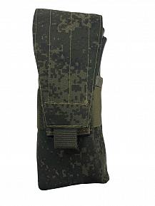 Подсумок Bastion на 2 магазина с клапаном Цвет ЕМР Русский пиксель фото, описание