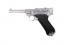 Страйкбольный пистолет WE Luger Parabellum P-08 4" SHORT металл Хром фото, описание
