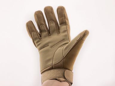 Перчатки тактические мягкая защита tan XL фото, описание