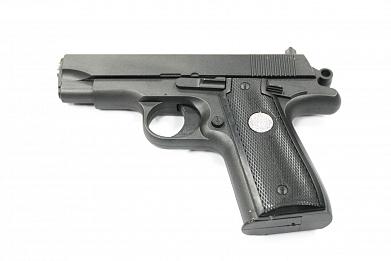 Пистолет Galaxy Browning mini с глушителем металл спринг G.2A фото, описание