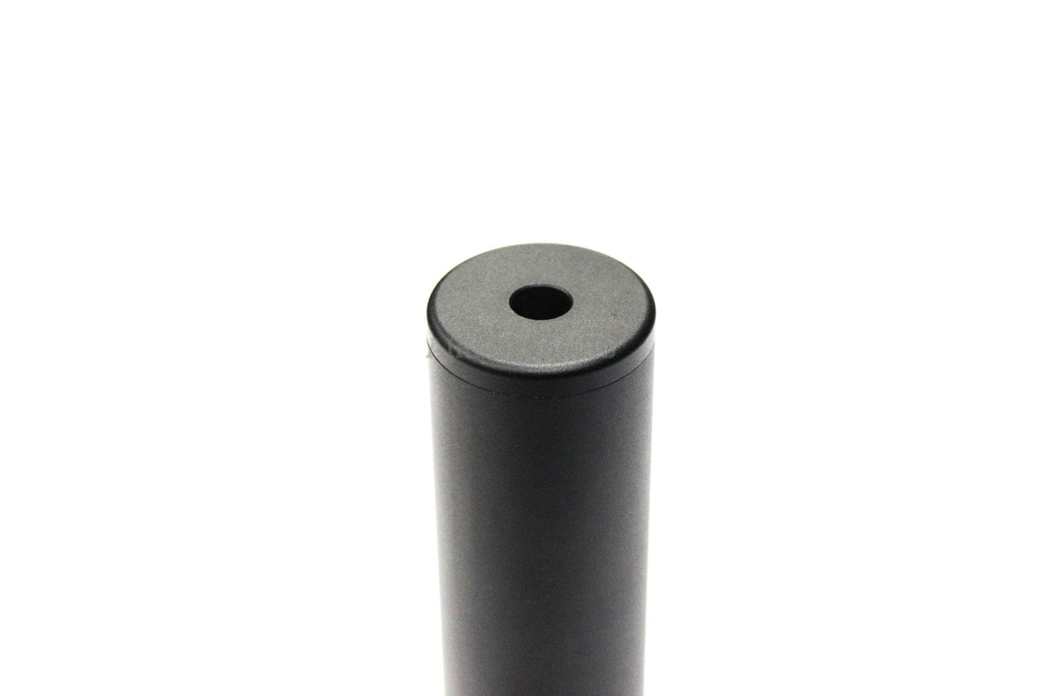 Увеличивающая насадка закрытого типа с кольцом для фиксации на мошонке No.32 Stretchy Penis Extension (черная)