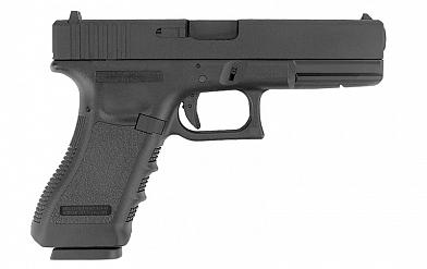 Страйкбольный пистолет KJW GLOCK G18 GBB Black фото, описание