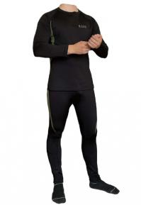 Термобелье комплект Level 1 Черное/серое S фото, описание