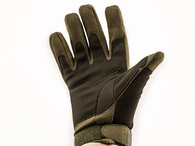 Перчатки тактические мягкая защита олива L фото, описание