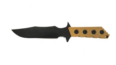 Нож UTD тренировочный Strider Tan/Black фото, описание