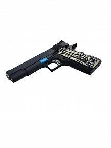 Страйкбольный пистолет WE COLT M1911А1 белые накладки WE-E001C фото, описание