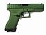 Страйкбольный пистолет WE GLOCK-18 ranger green, авт, GP631-GR фото, описание