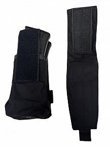 Подсумок Bastion на 2 магазина с клапаном Цвет Черный фото, описание