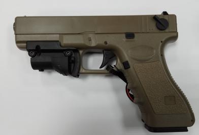 ЛЦУ Red with Lateral Grooves для Glock фото, описание