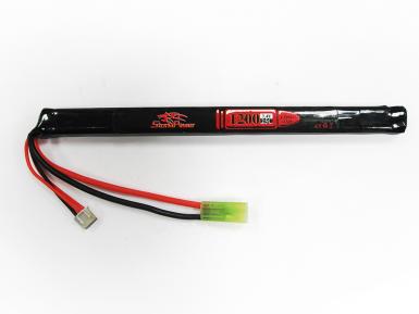 Аккумулятор StormPower LiPo 7.4V 1200mAh 25C 12x14x185 АК тип фото, описание