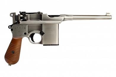 Страйкбольный пистолет WE Mauser 712 Silver WE-712-SV фото, описание