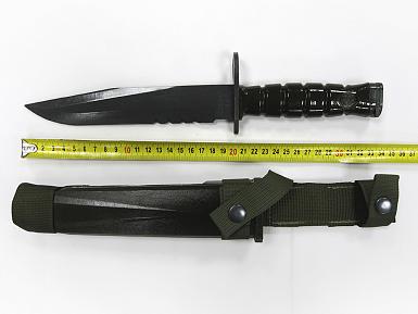 Нож тренировочный OKS 3S с пластиковыми ножнами фото, описание