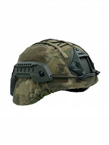 Чехол кавер Bastion на шлем MICH с ушами Цвет МОХ A-tacs FG фото, описание
