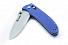 Нож складной Ganzo G704BL голубой фото, описание
