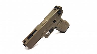 Пистолет CYMA GLOCK 18C TAN AEP CM030TN фото, описание