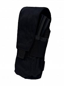 Подсумок Bastion на 2 магазина с клапаном Цвет Черный фото, описание